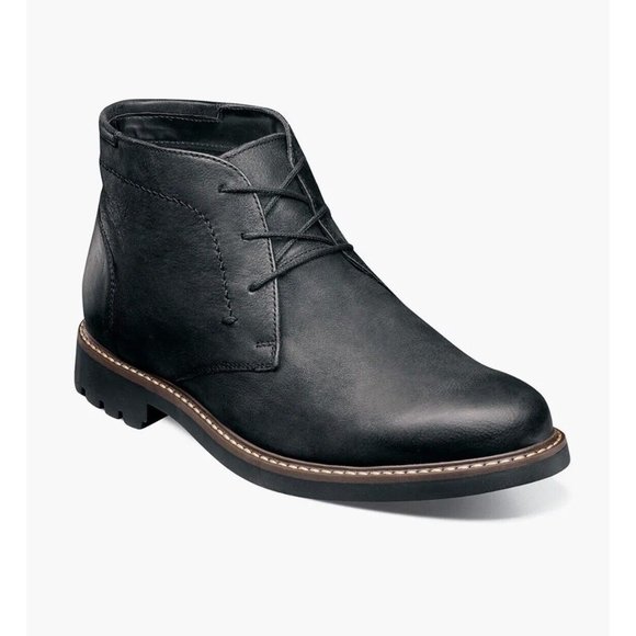 Florsheim Shoes Nwob Mens Boots Florsheim Black Nubuck Field Plain